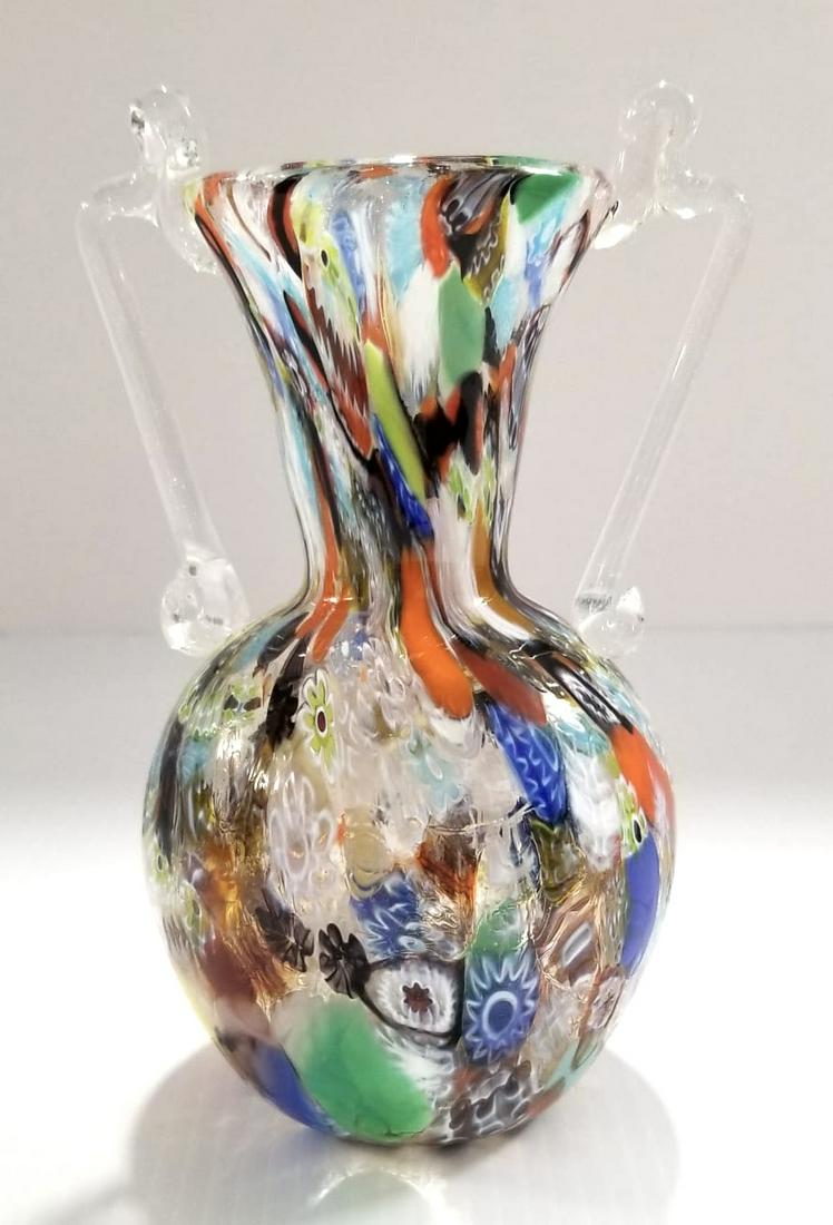 Amazing Fratelli Toso Murano Art Glass Vase (1 of 6)
