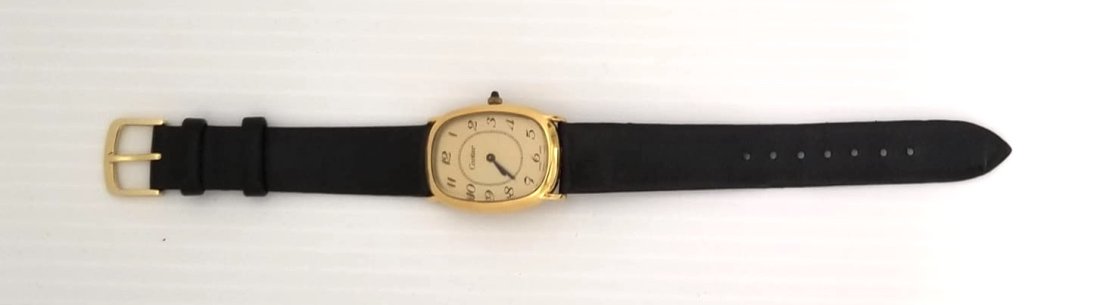Amazing Cartier 18KT Gold Electroplated Watch (1 of 8)