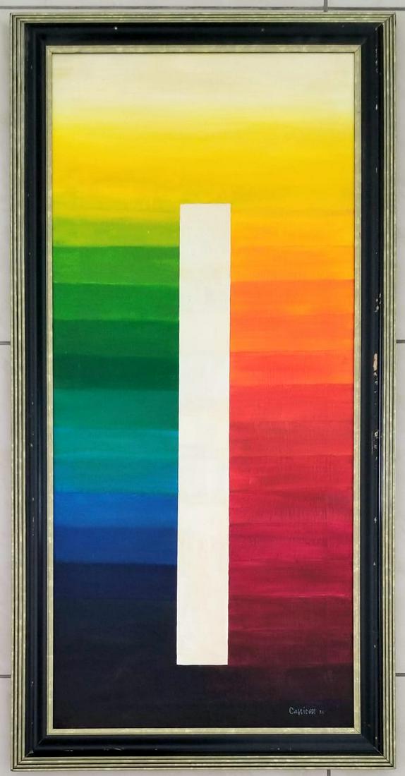 Amazing Burton Callicott 1984 Oil Canvas (1 of 2)