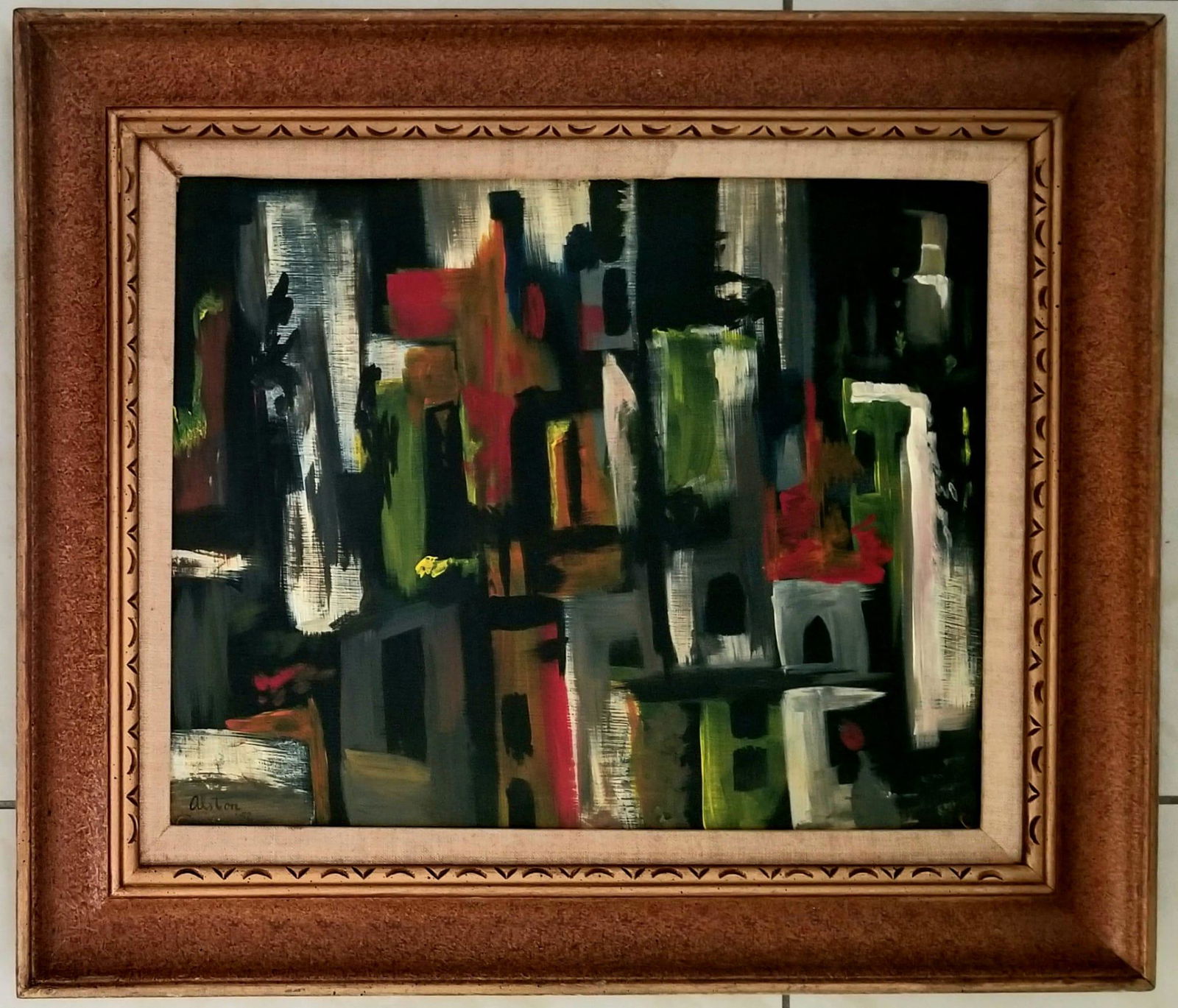 Amazing Charles Henry Alston Oil Canvas (1 of 2)