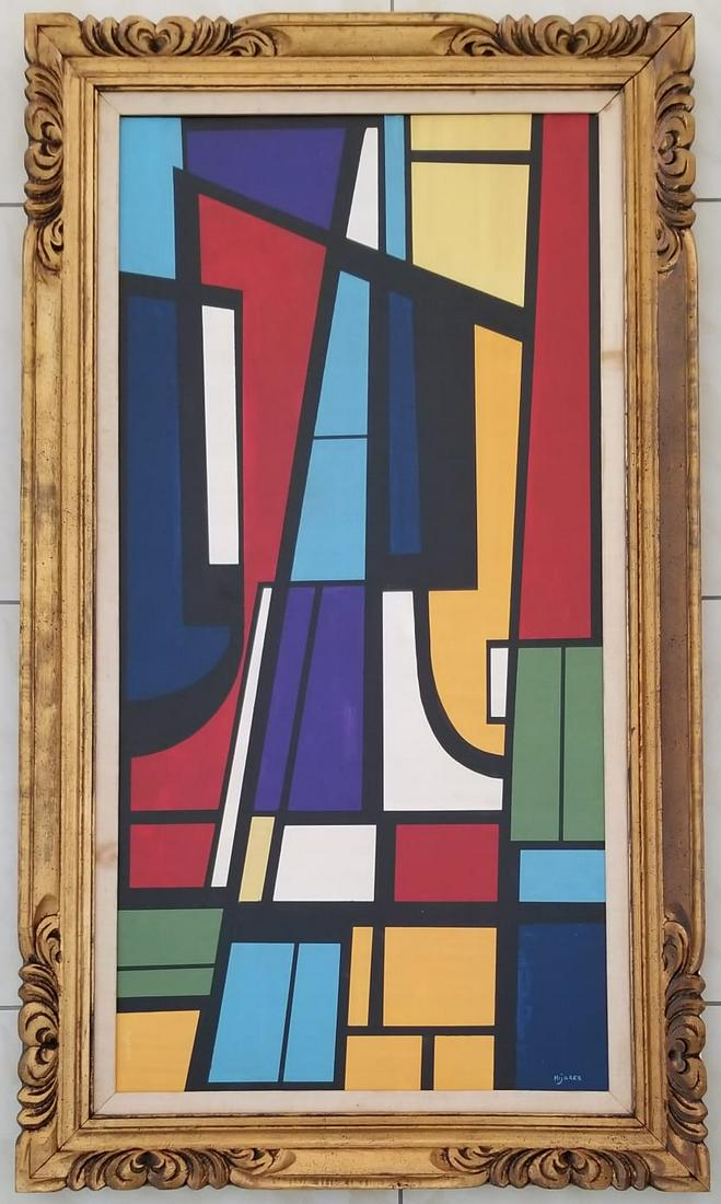 Amazing Jose Mijares Large Oil Canvas (1 of 4)