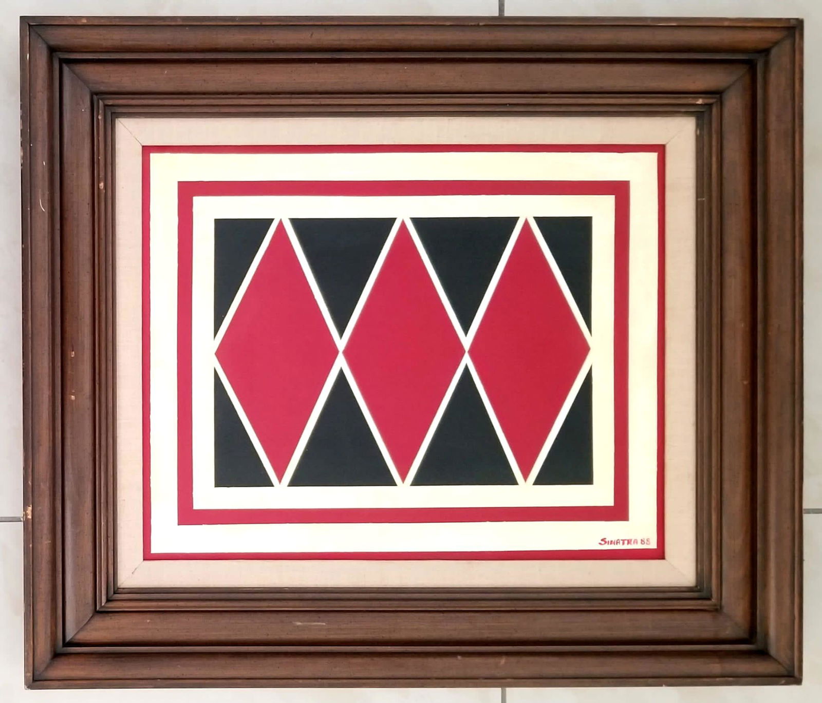 Amazing Frank Sinatra Acrylic Canvas (1 of 2)