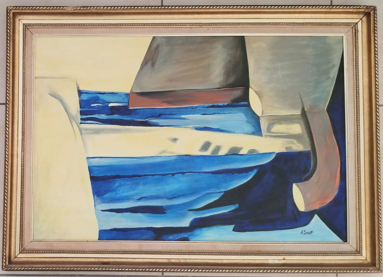 Amazing Richard Gordon Stout Oil Canvas (1 of 2)