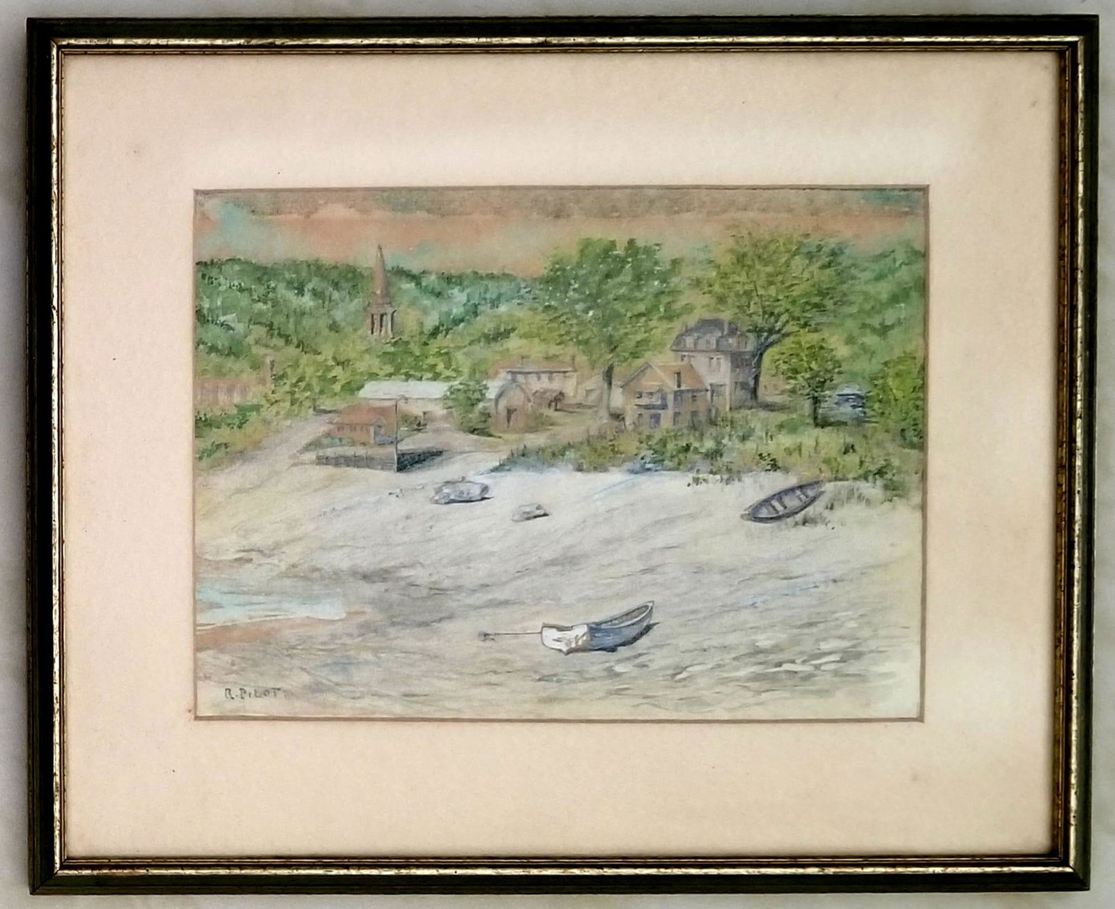 Amazing Robert Wakeham Pilot Watercolor (1 of 2)