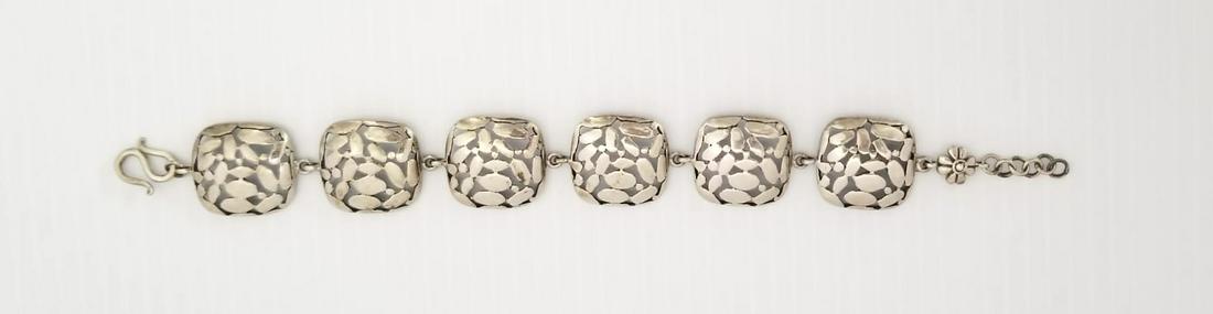 Amazing 925 Sterling Silver Art Deco Bracelet (1 of 5)