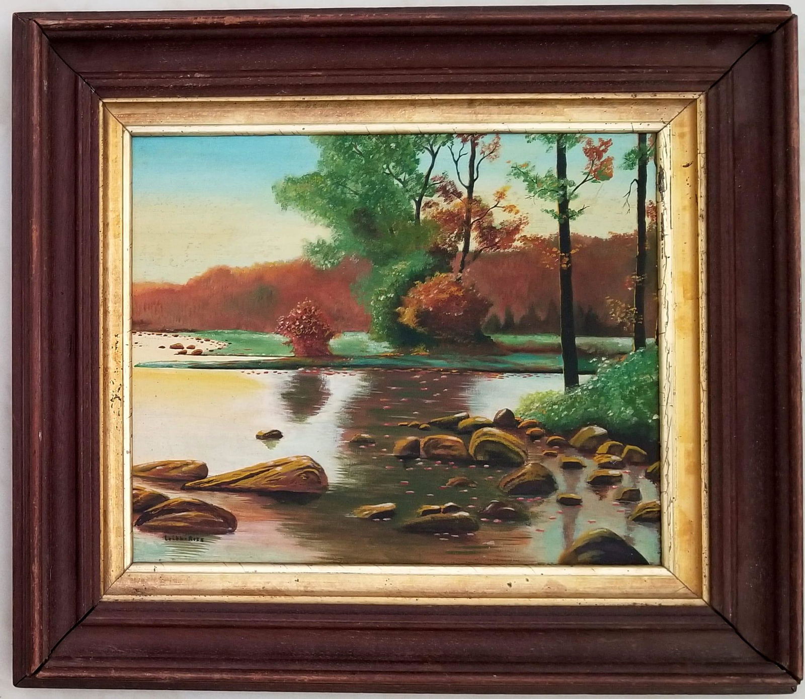 Amazing Harry Leith-Ross Oil Canvas: Beautiful Harry Leith-Ross oil canvas, 17 x 15 inches. Provenance: private owner. Biography: 1886 - 1973. Landscape painter Harry Leith-Ross was born in Mauritius in 1886, a British possession in the