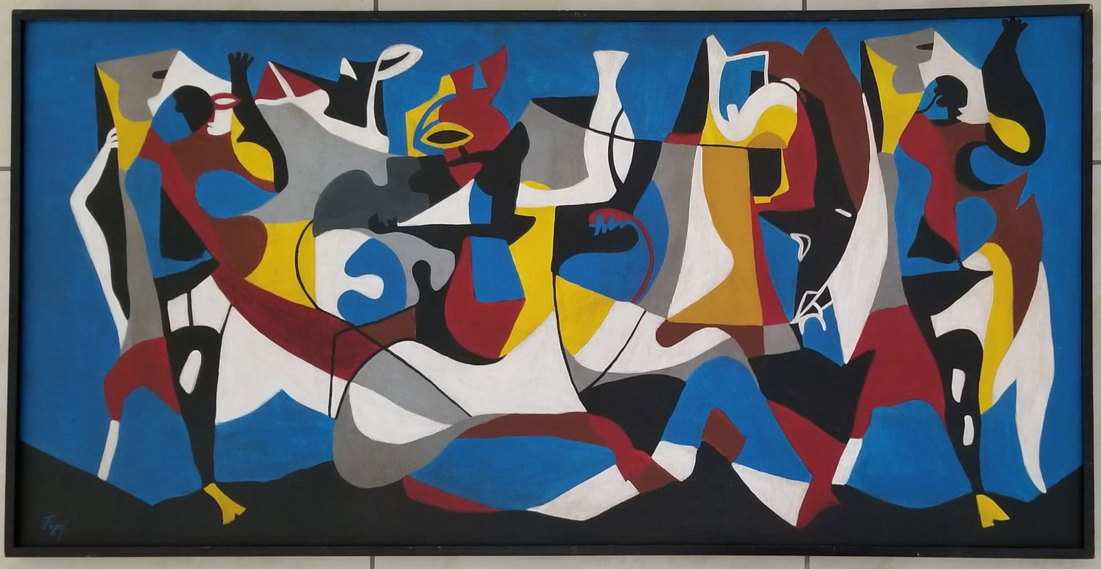 Amazing Seymour Fogel Oil Canvas (1 of 2)