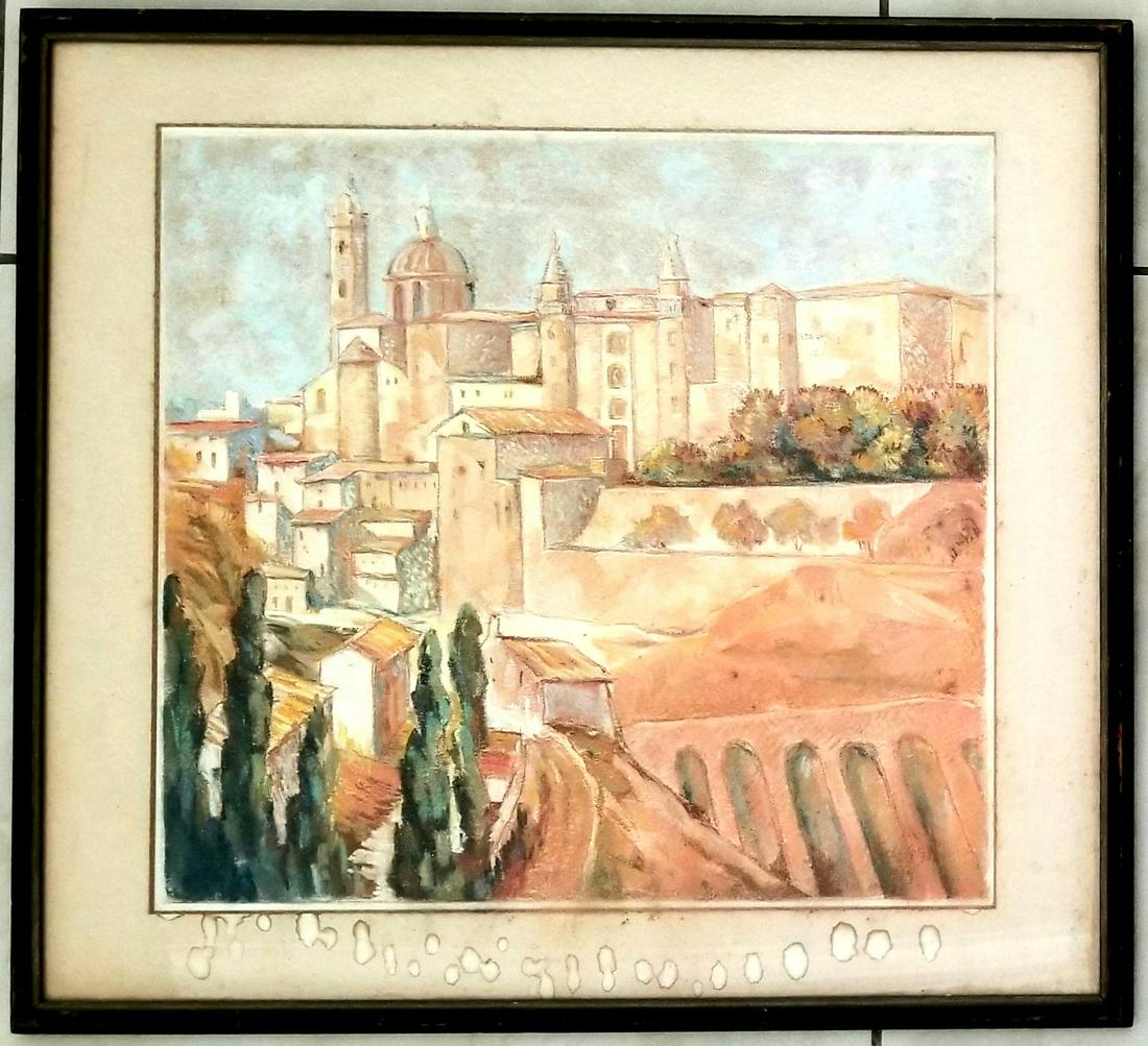 Amazing Martiros S. Sarian 1919 Watercolor Paper (1 of 3)