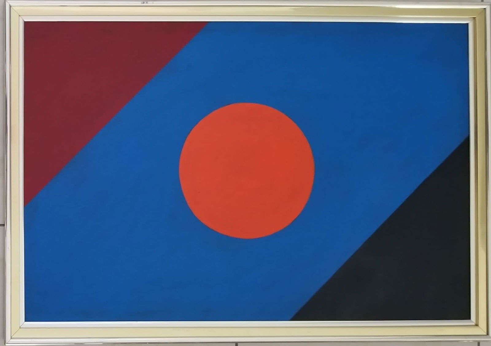 Amazing Paul Reed 1966 Acrylic Canvas (1 of 2)