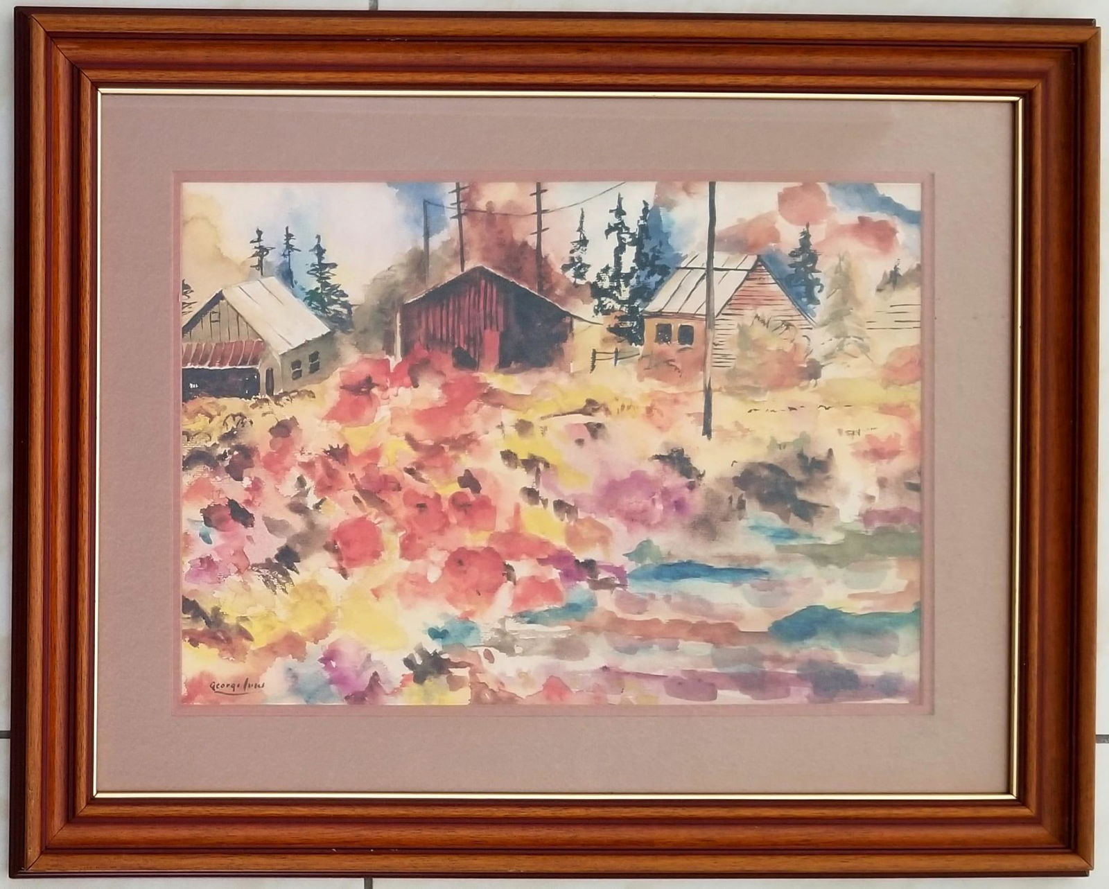 Amazing George Benjamin Luks Watercolor Paper (1 of 3)