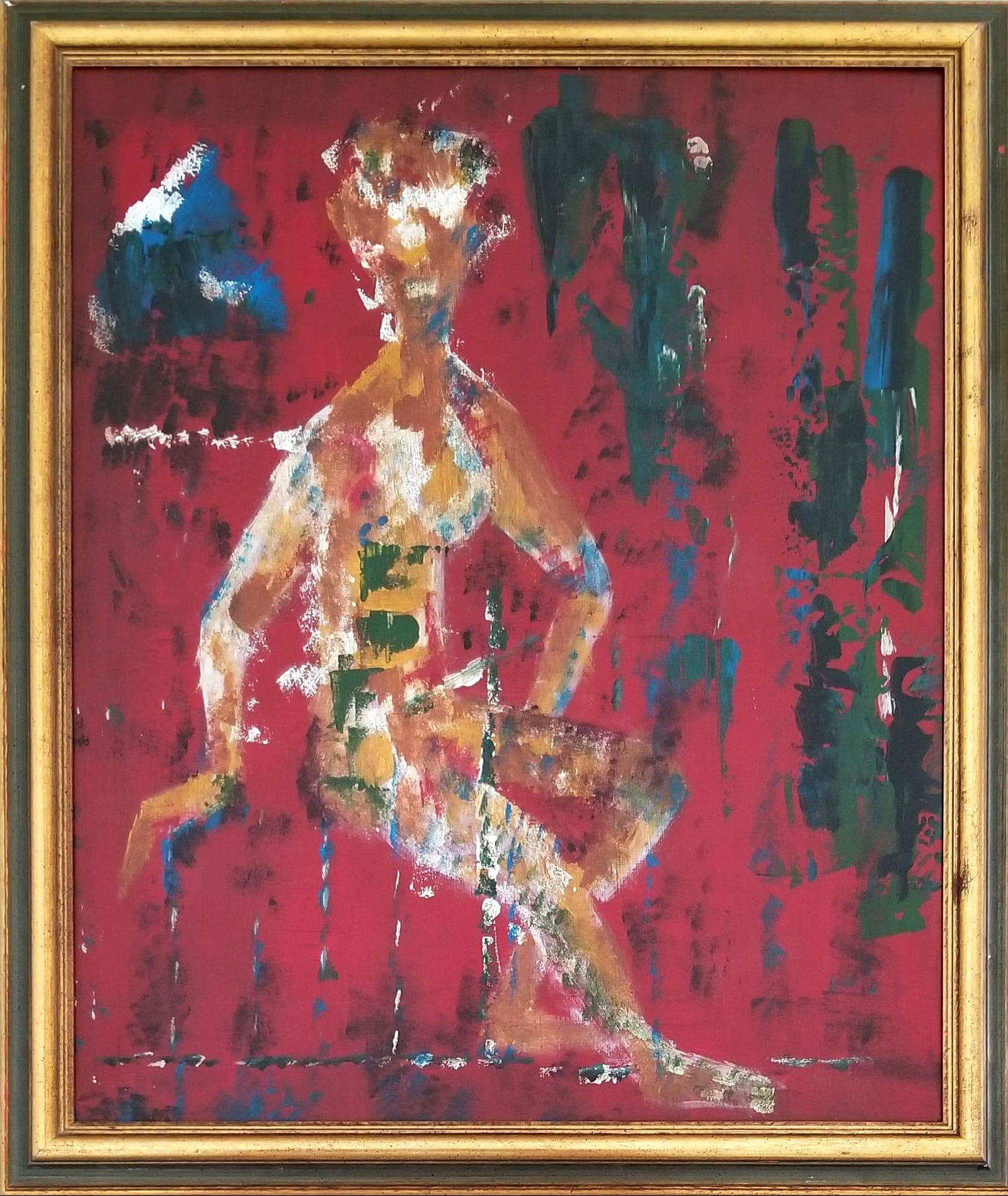 Amazing Heung Sou Kim 1961 Oil Canvas (1 of 3)