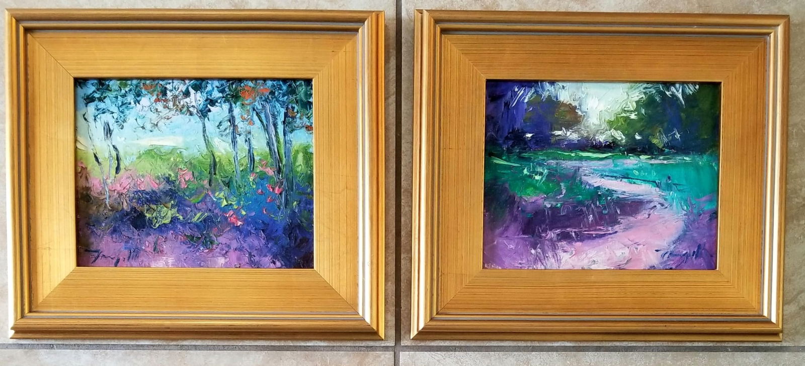 Amazing Jose Trujillo Impressionism Pair (1 of 10)