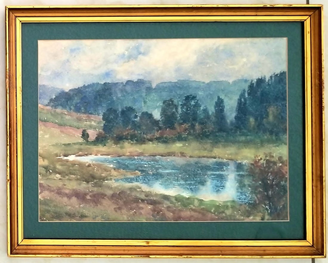 Amazing Alice Ravenel Huger Smith Watercolor (1 of 2)