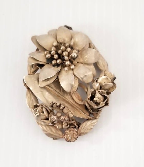 Amazing HOBE Sterling Silver Pin Brooch (1 of 5)