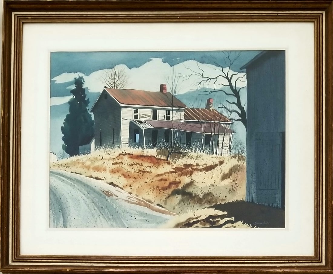 Amazing Lamar William Dodd Watercolor Paper (1 of 2)