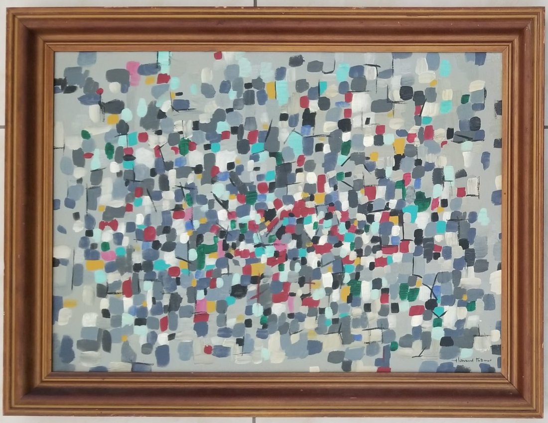 Amazing Howard Wilber Thomas Oil Canvas (1 of 2)