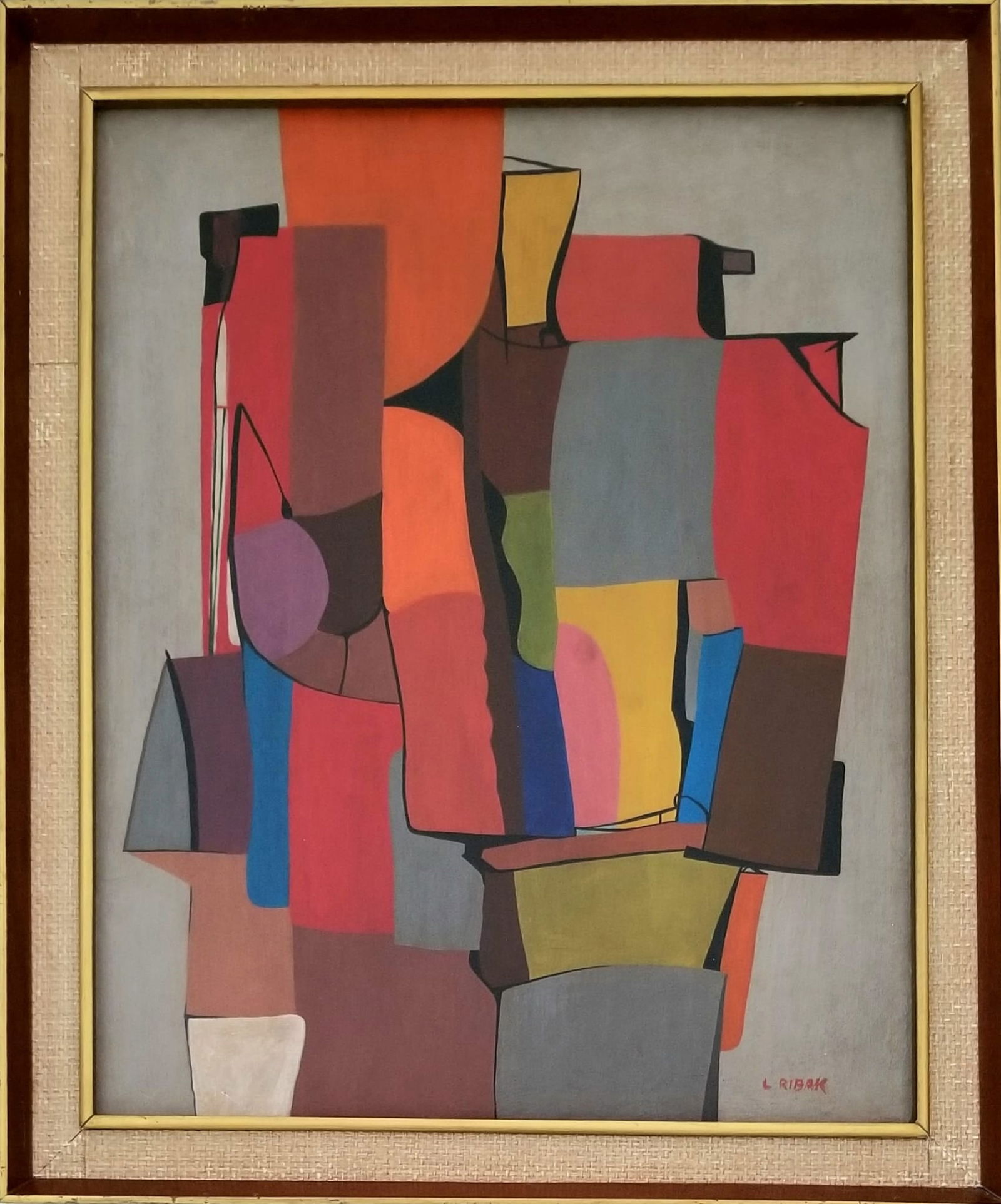 Amazing Louis Ribak Oil Masonite (1 of 2)