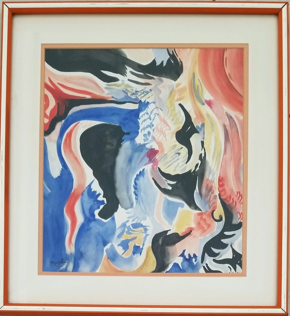 Amazing Frantisek Kupka Watercolor Paper (1 of 3)