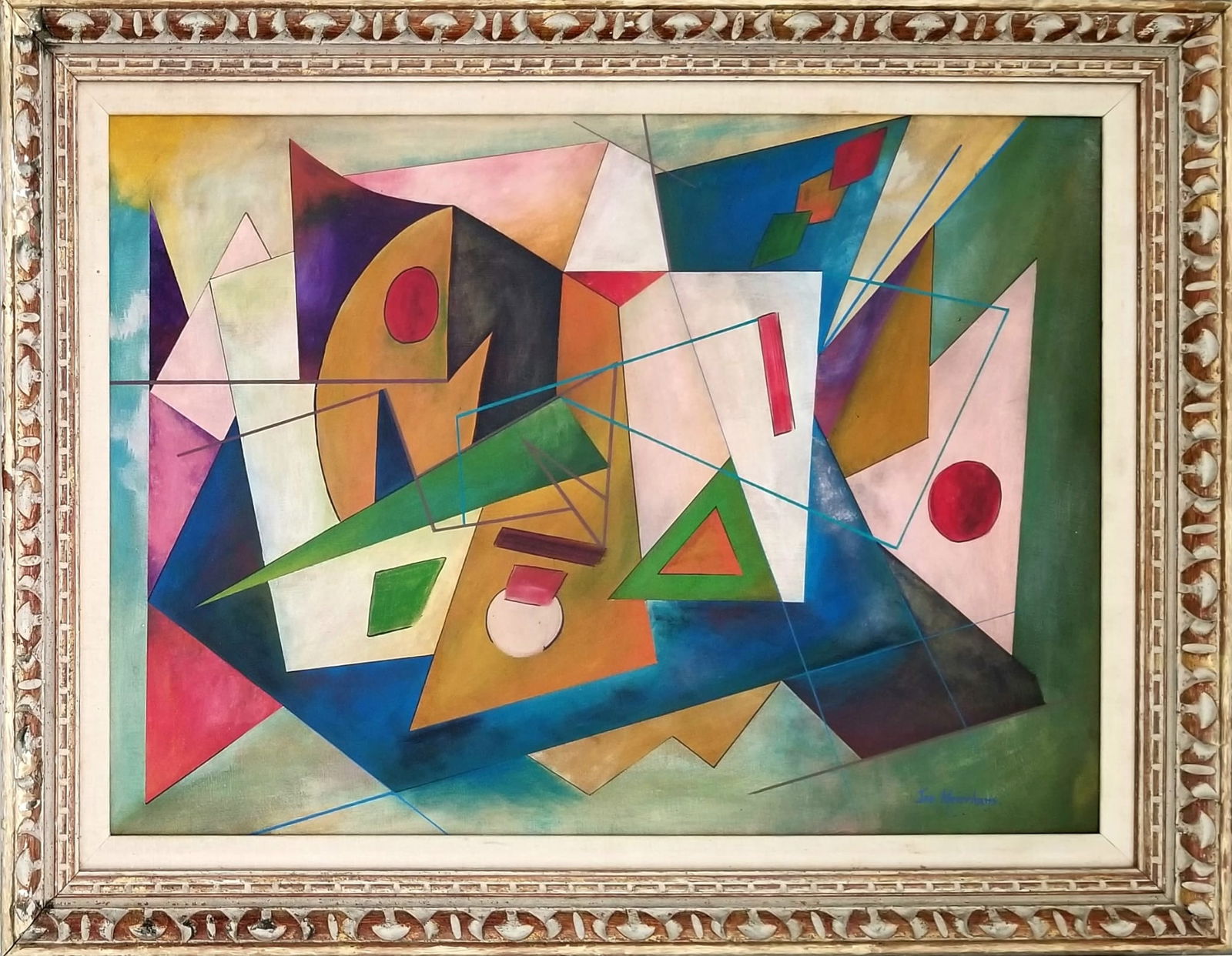 Amazing Joseph Meierhans Oil Board (1 of 5)