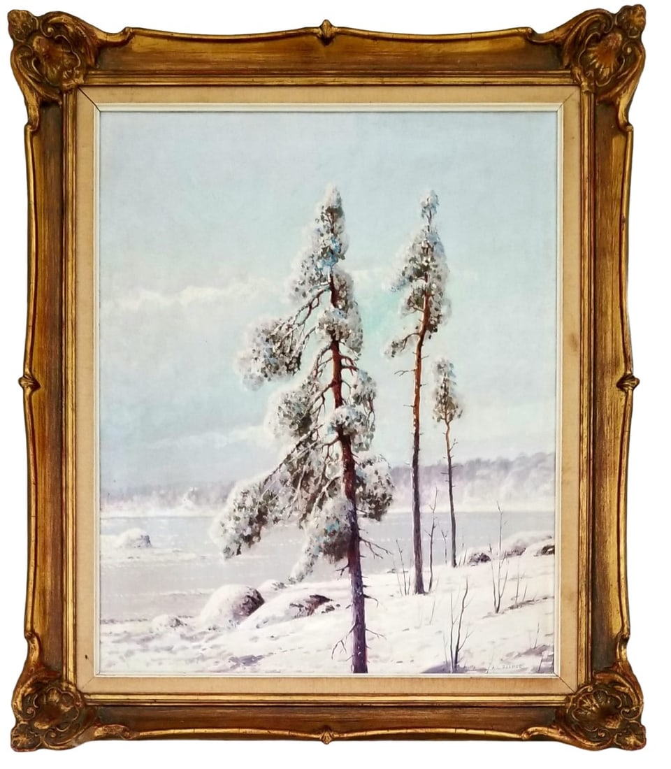 Amazing Walter Launt Palmer Oil Canvas (1 of 3)