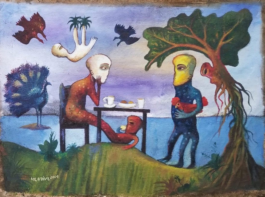 Amazing Manuel Mendive Oil Jute (1 of 3)