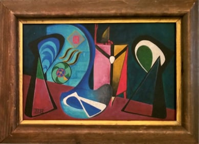 Amazing Bill Bomar Oil Canvas