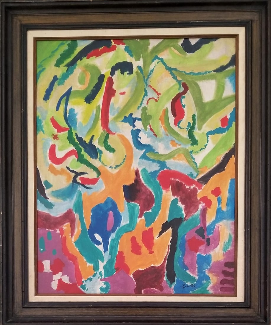 Amazing Zeki Faik Izer Oil Board (1 of 3)