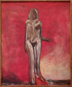 Amazing Nathan Joseph Oliveira 1985 Acrylic Canvas