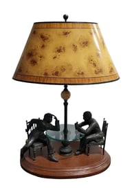 Amazing Vtg Maitland Smith Table Lamp