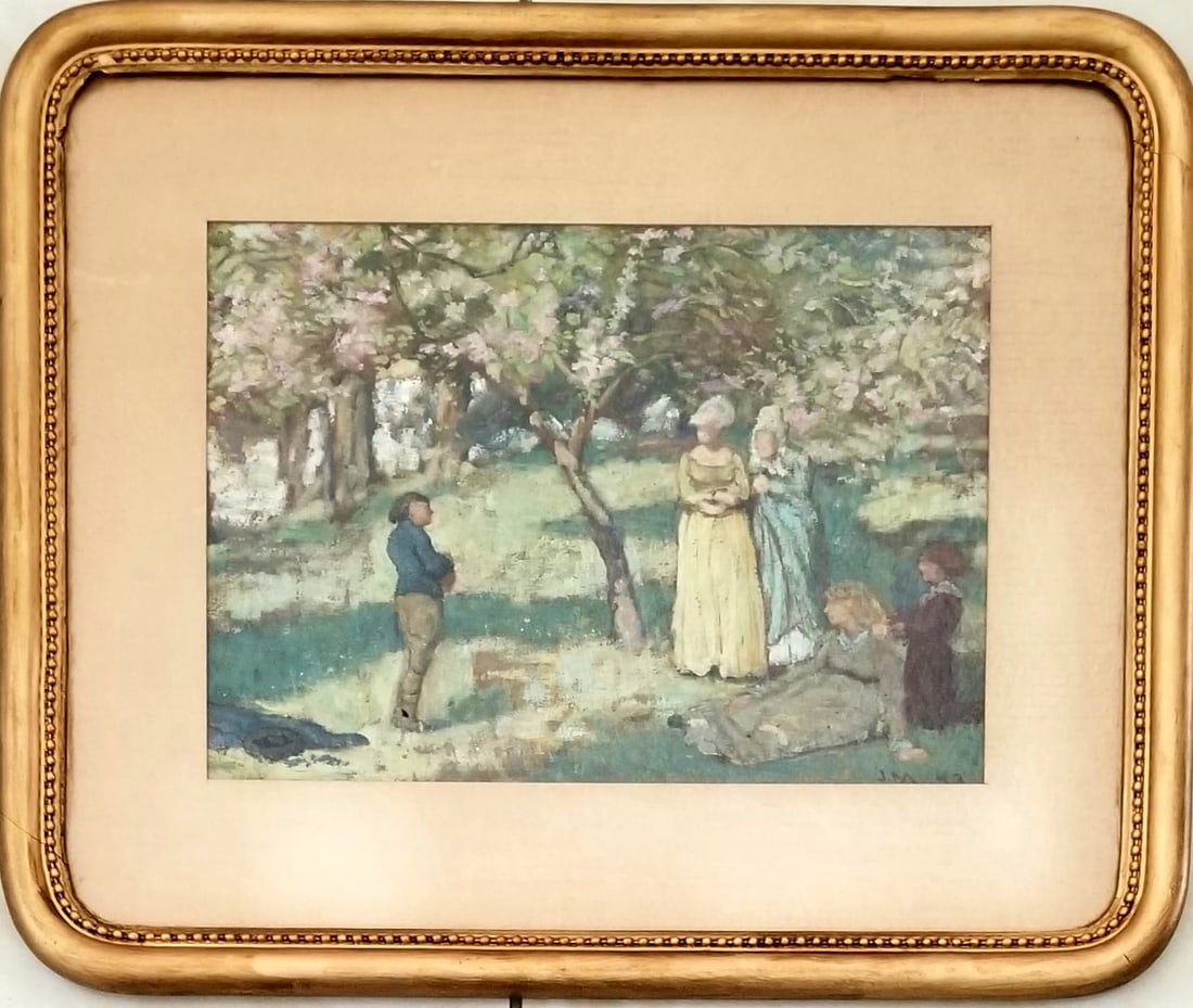 Amazing James Edward Hervey MacDonald Oil Board (1 of 3)