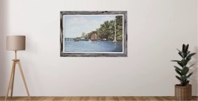 Amazing Willie Daniels Oil Canvas