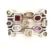 Amazing 925 Sterling Multistone Ring