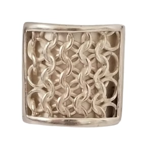 Amazing 950 Sterling Silver One Size Ring