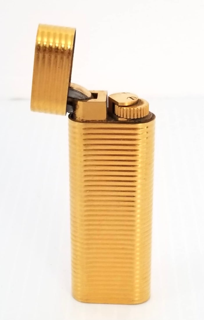 Amazing Vtg Cartier Gold Plated Lighter (1 of 6)