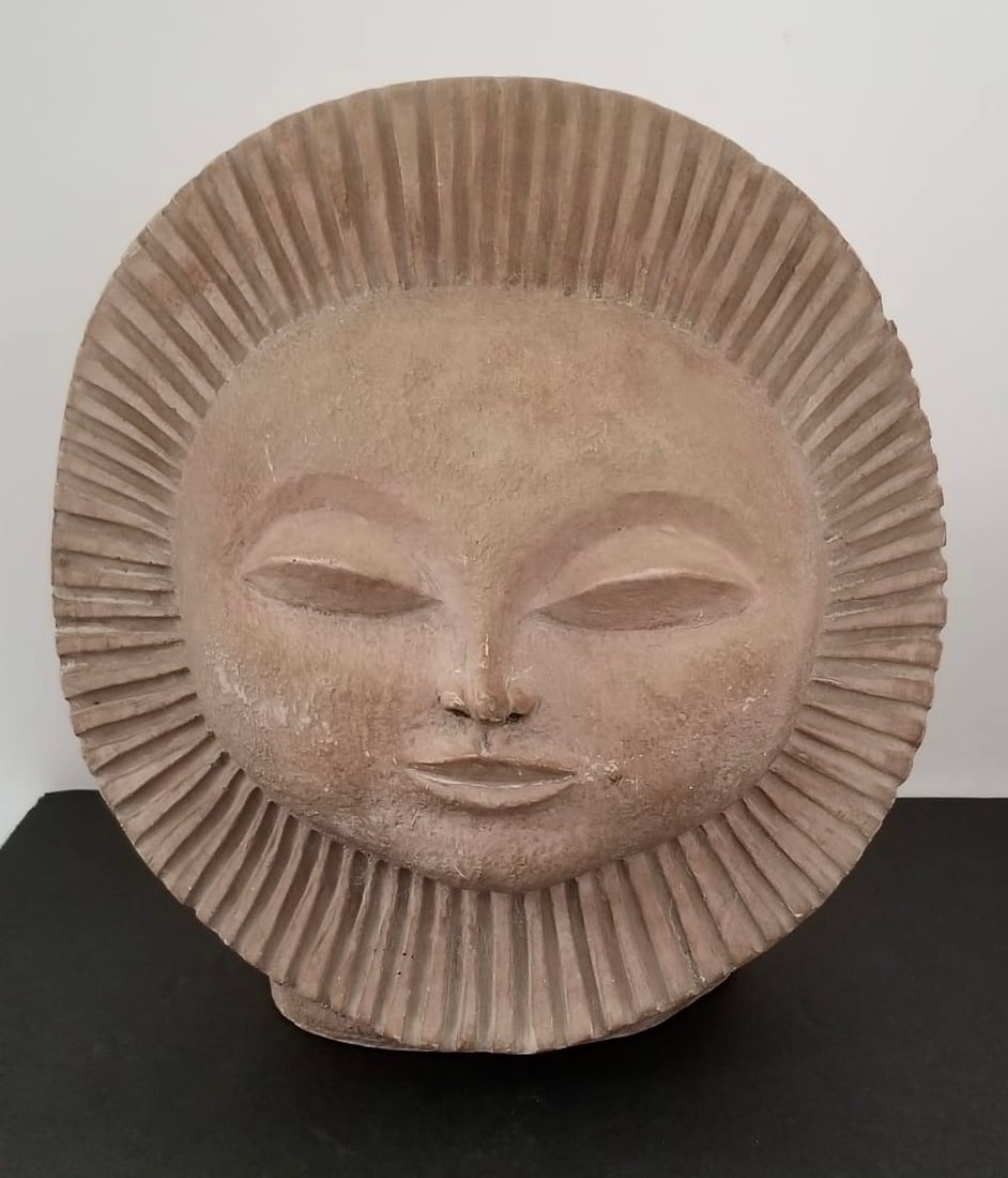 Amazing Vtg 1969 Austin Paul Bellardo Sun Sculpture: Nice vintage 1969 Austin production, Paul Bellardo sun sculpture, art sculpture, 12.5 x 11.5 x 9 inches.