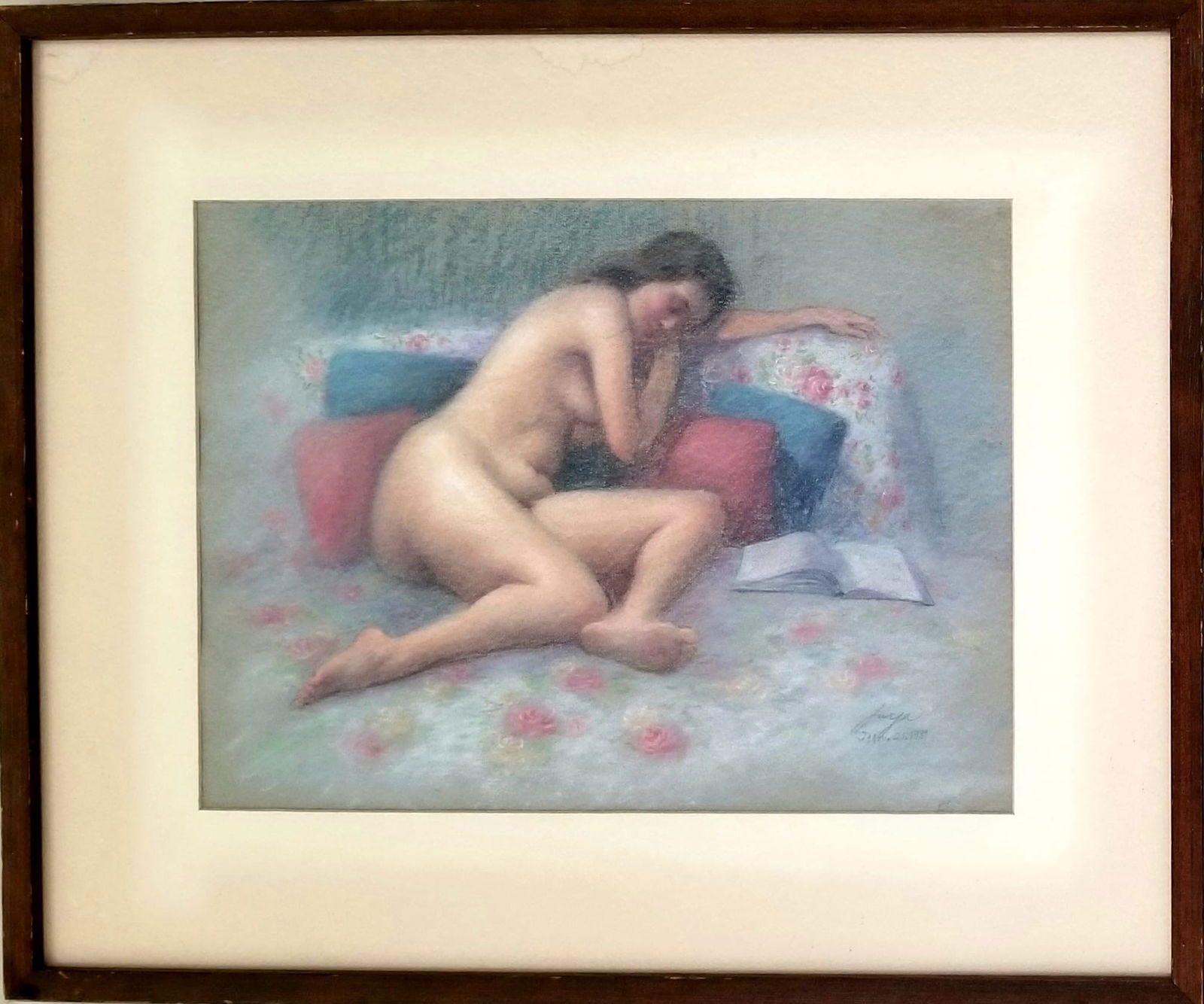 Amazing Jose Tanig Joya 1981 Pastel Paper (1 of 3)