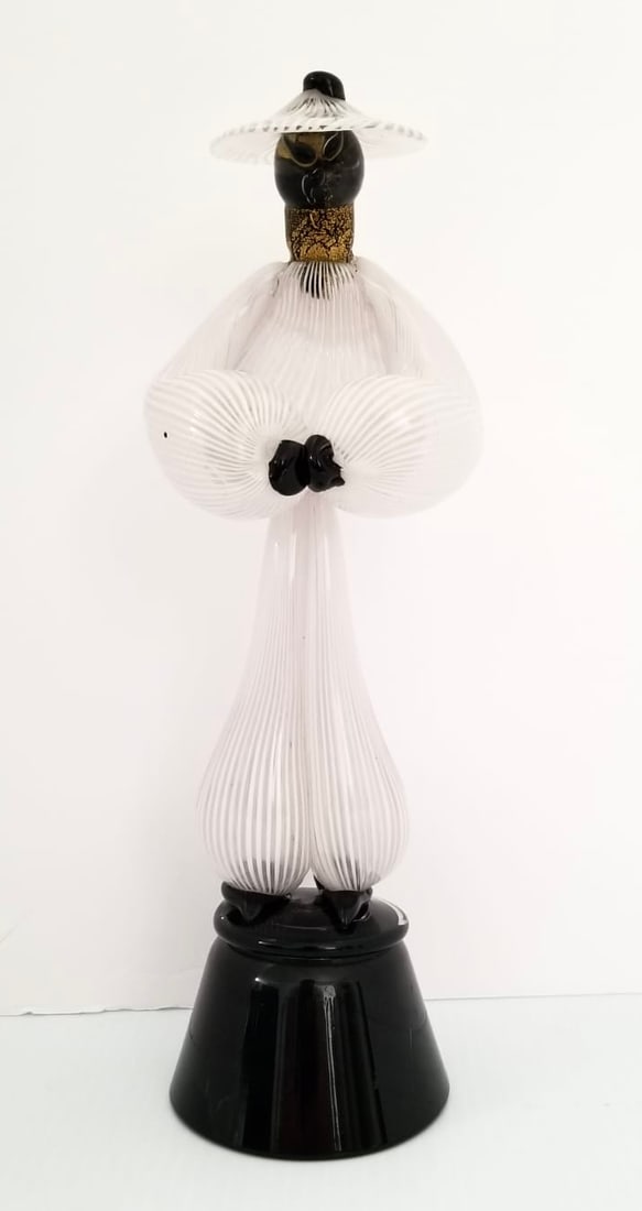 Amazing Murano Asian Man Art Glass (1 of 4)