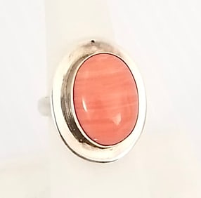Amazing Taxco Mexico 925 Sterling Natural Stone Ring
