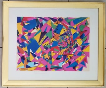 Amazing Fahr El Nissa Zeid Mixed Media Paper