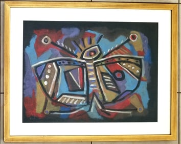 Amazing Anton Rooskens Gouache Paper