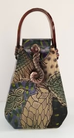 Amazing Markiewicz Ceramic Wallet Art Pottery