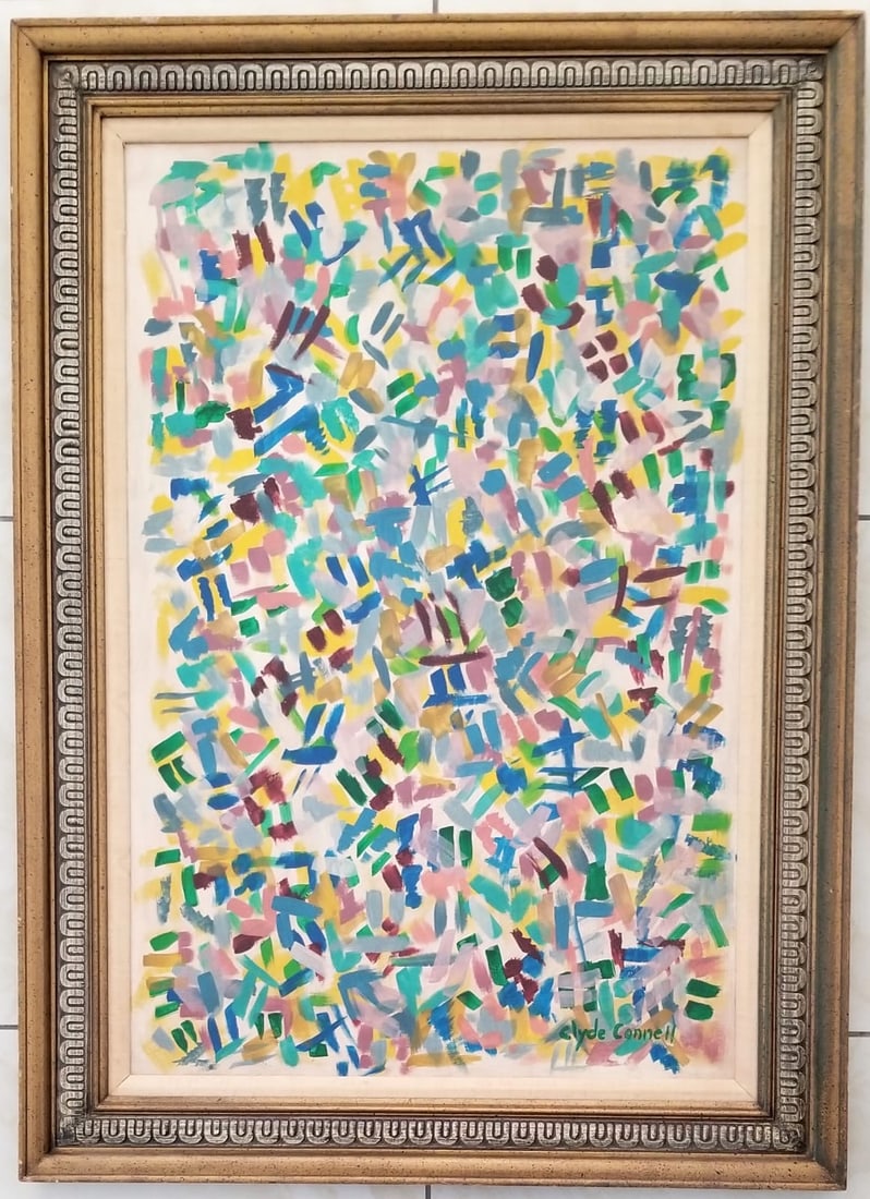 Amazing Clyde Connell Oil Canvas (1 of 3)