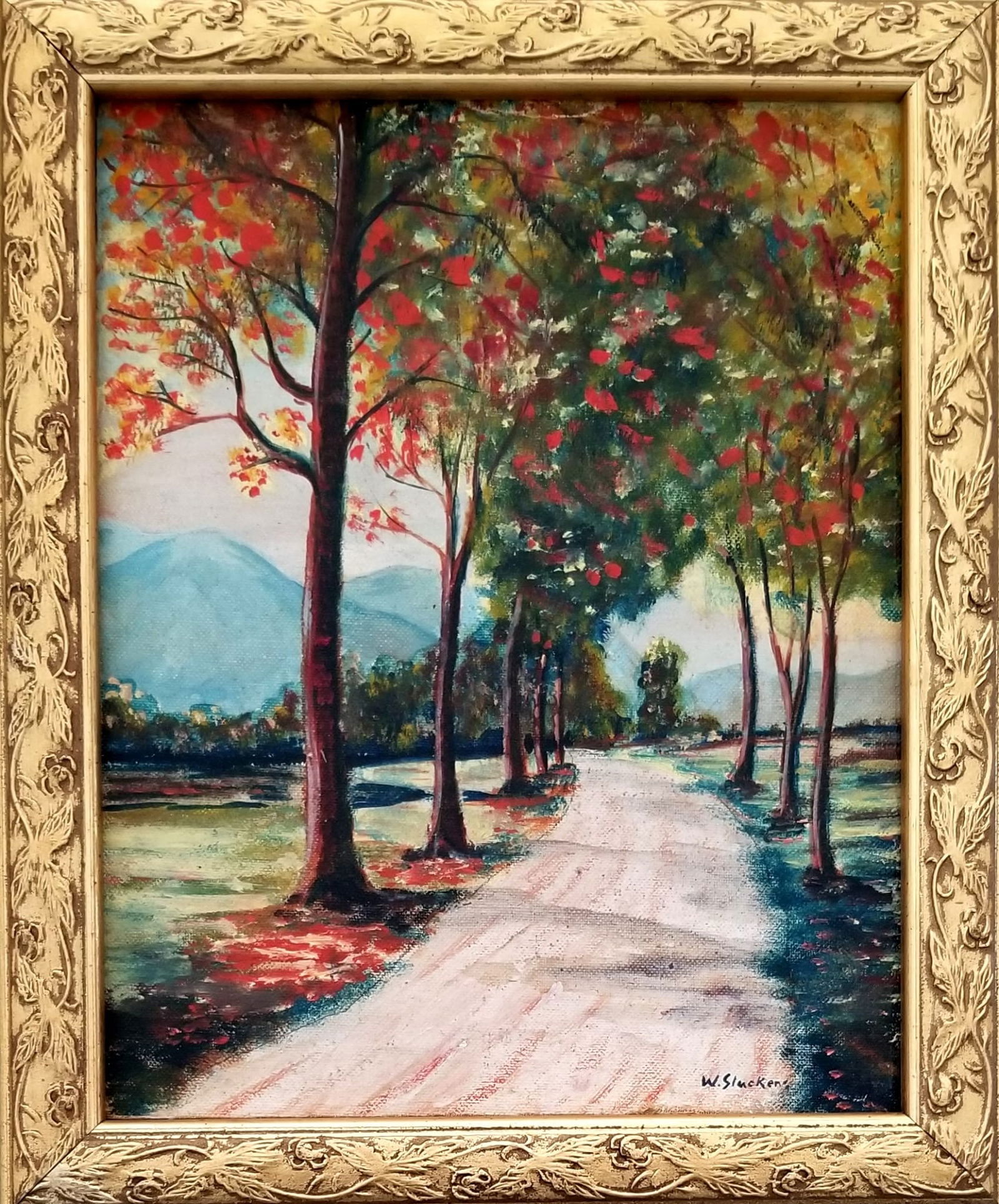 Amazing William James Glackens Oil Board Canvas: Attributed to William James Glackens, it does not have a COA. Medium: oil board canvas, frame: 11.5 x 9.5 inches. Provenance: private owner. Biography: 1870 - 1938. Born in Philadelphia, William Glack