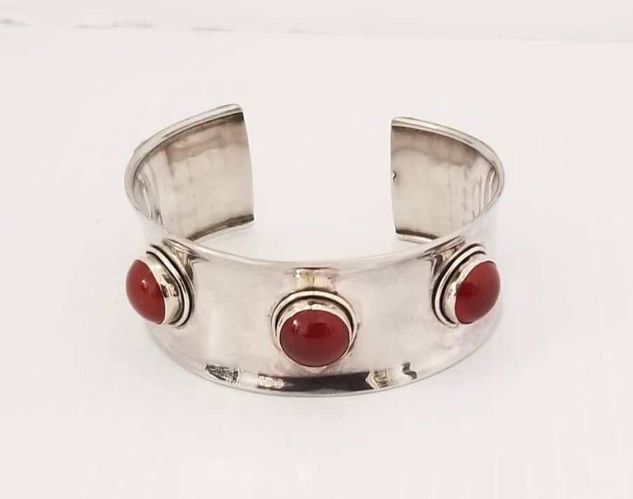 Amazing 925 Sterling 3 Stones Bracelet (1 of 7)
