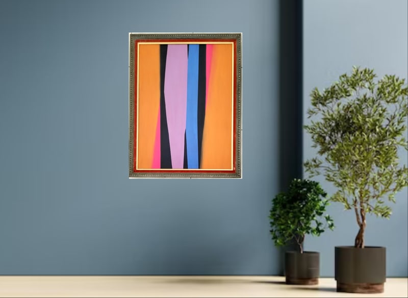 Amazing Charles Pollock Acrylic Canvas (1 of 3)