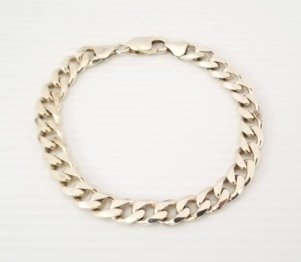 Amazing 925 Sterling Silver Italy Modern Bracelet (1 of 4)