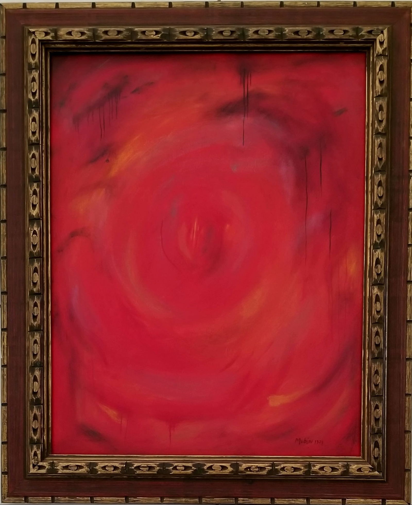 Amazing Orhon Mubin Oil Canvas (1 of 3)