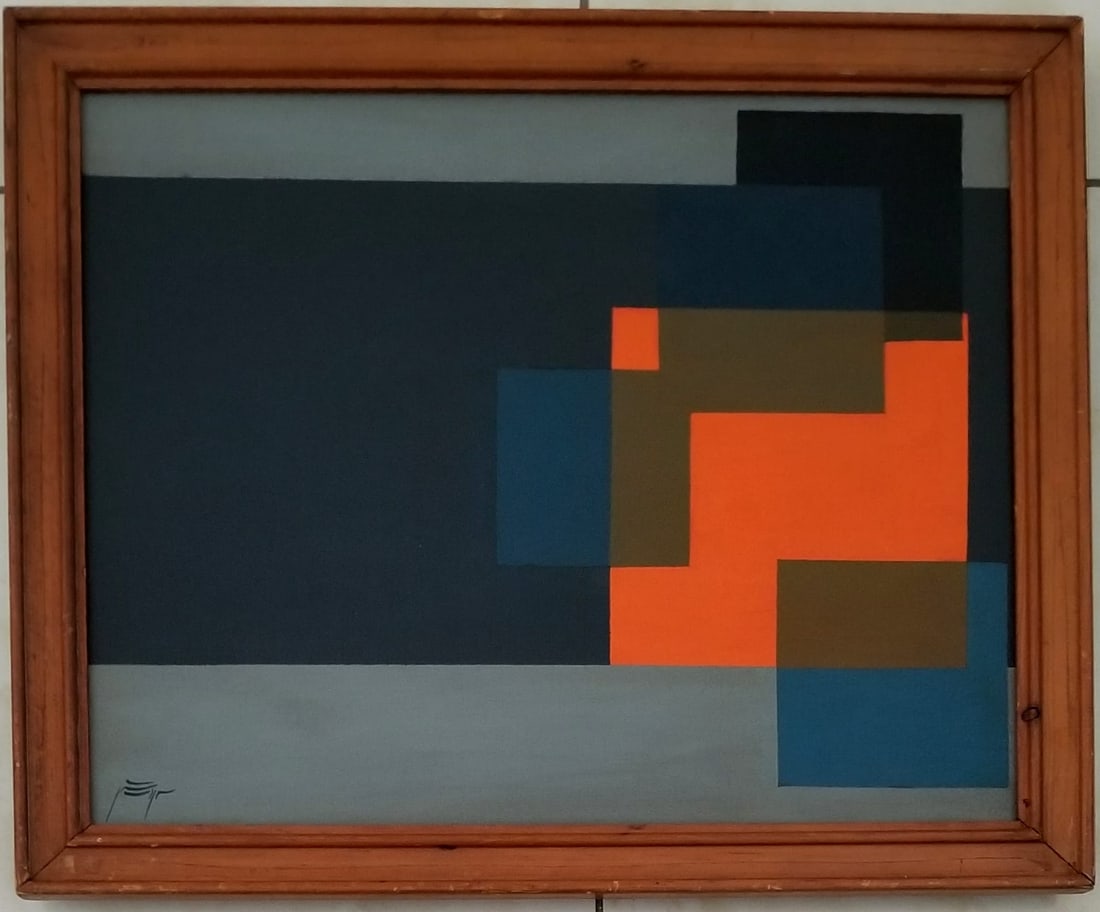 Amazing Sohrab Sepehri Acrylic Canvas (1 of 2)