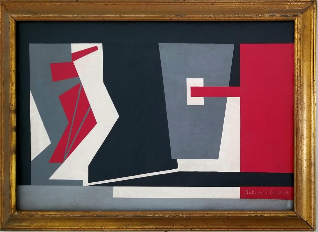 Amazing Balcomb Greene Oil Canvas (1 of 2)