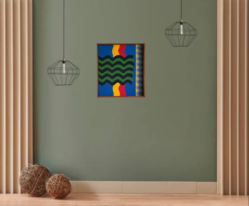 Amazing Mohammed Melehi Acrylic Canvas (1 of 4)